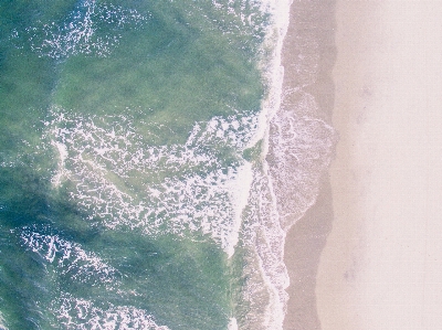 海 水 波 航空写真
 写真