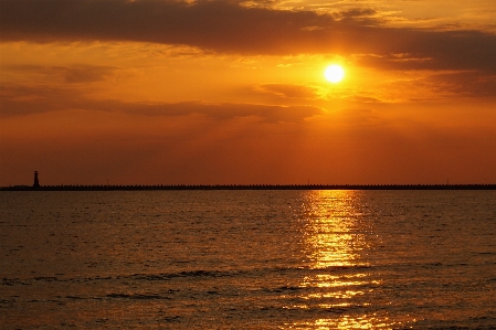 Beach landscape sea water Photo