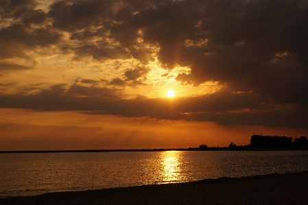 Beach landscape sea water Photo