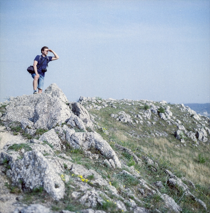 Krajobraz wybrzeże natura las