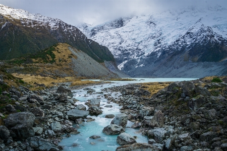 Landscape water rock wilderness Photo