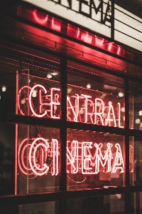 Signage neon sign font Photo