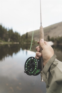 Water recreation fishing rod Photo