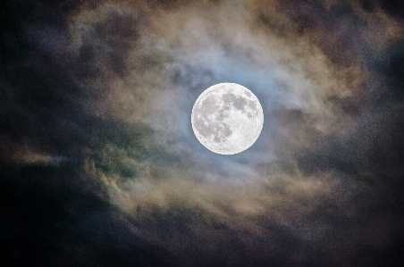 Foto Alam awan langit malam