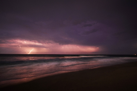 Beach sea ocean horizon Photo