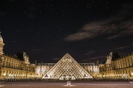 Light architecture sky night Photo