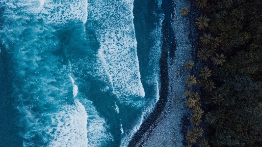 Blue water turquoise ice Photo