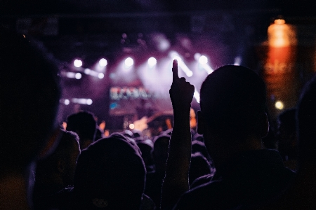 Night crowd concert audience Photo