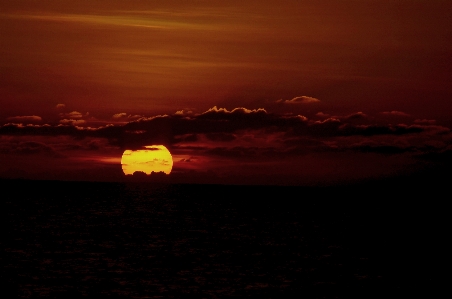 Foto Horizonte nube cielo sol