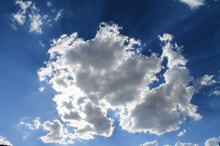 Cloud sky white sunlight Photo