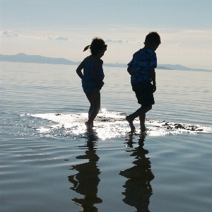 Foto Pantai laut pesisir air