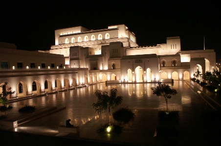 Water architecture night building Photo