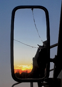 Cloud sky sunset window Photo