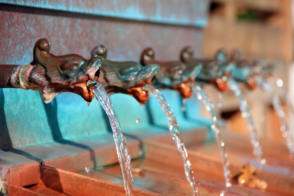 Eau fontaine d'eau
 gargouille