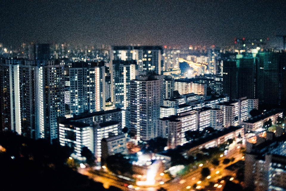 Ciel ligne d'horizon nuit bâtiment