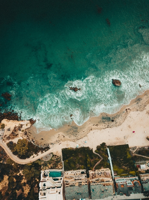 Spiaggia mare costa acqua