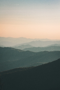 Landscape horizon mountain sky Photo