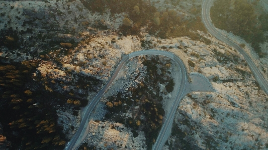 Rock 地質学 航空写真
 写真