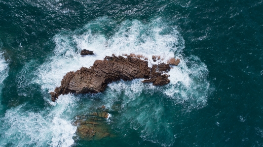 Photo Mer côte eau rock