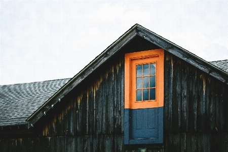 Architecture sky wood house Photo