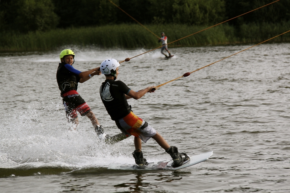 Agua ola lago aventura