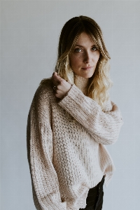 Girl hair fur portrait Photo