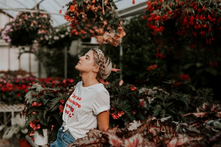 Foto Albero pianta ragazza foglia