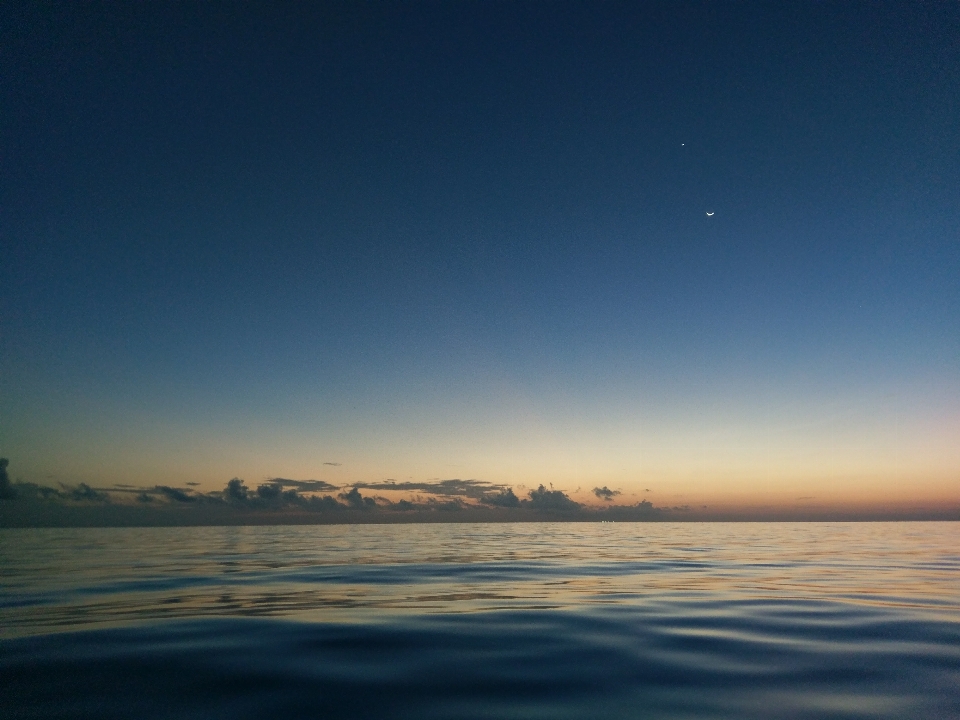 Mer eau océan horizon