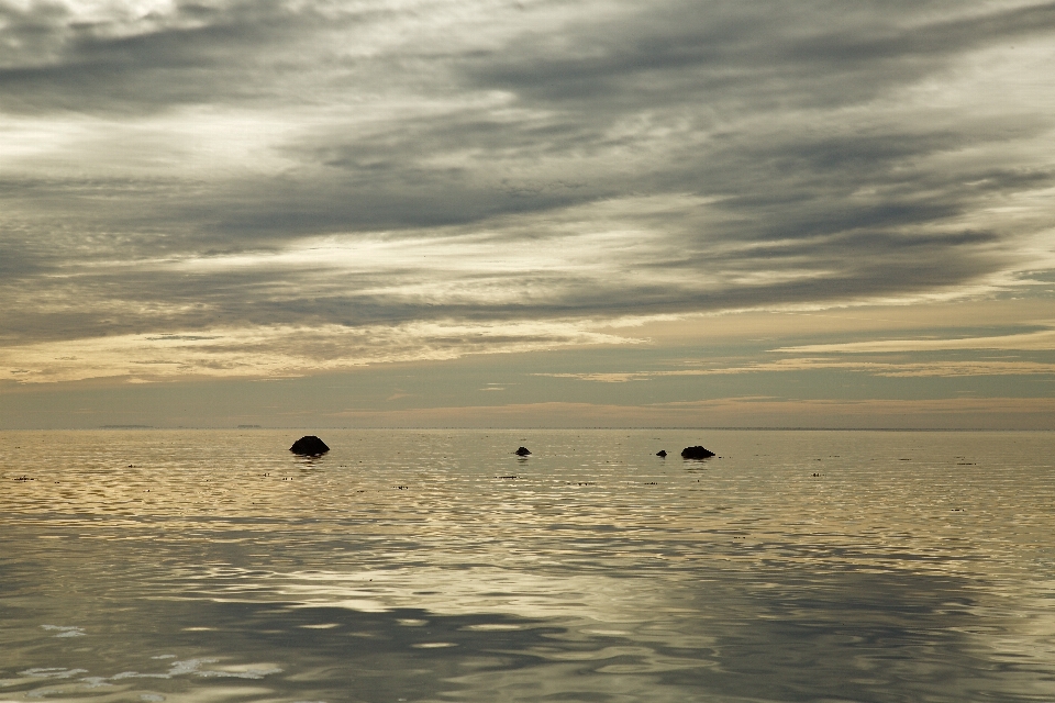 Landscape sea coast water