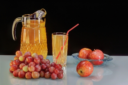 Fruit food drink still life Photo