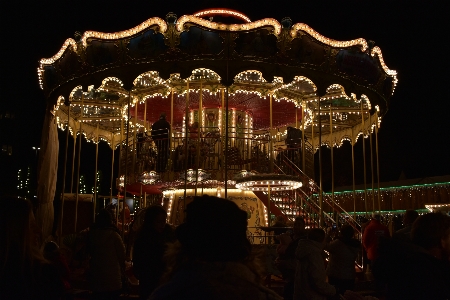 Carousel winterland hasselt belgium Photo