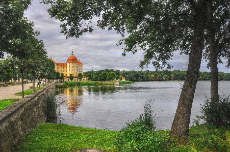 Schloss moritzburg sachsen reflection Photo