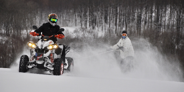 Atv quad schnee winter Photo