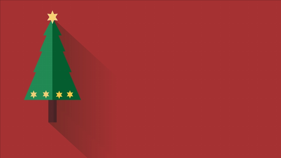 Christmas tree star background