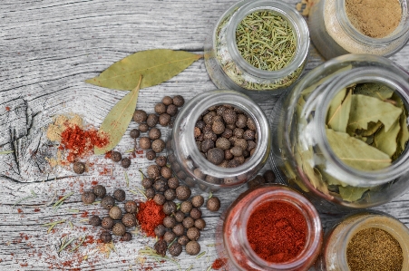 Spices jar kitchen cooking Photo