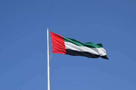 Uae flag sky Photo