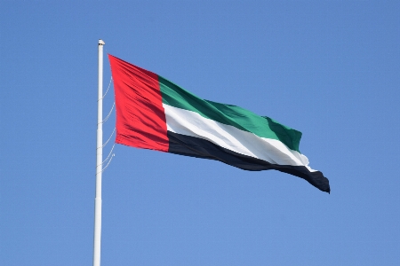 Uae flag sky Photo