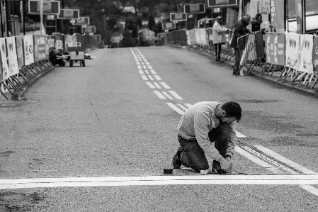 Foto Lavoro
 sport risarcimento
 bianco e nero
