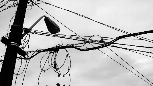 Photo Urbain noir et blanc
 électricité