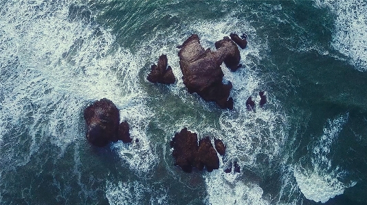 Ocean heavy waves windy Photo