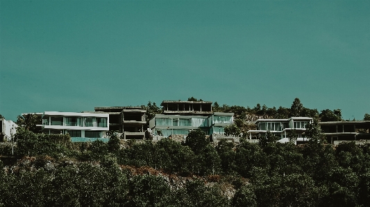 Foto Paisagem céu casa nuvem