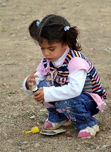 Girl child play toddler Photo