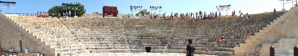 Panorama summer cyprus coliseum