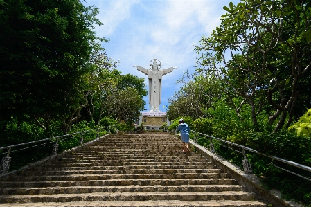 Monument christ landscape way Photo