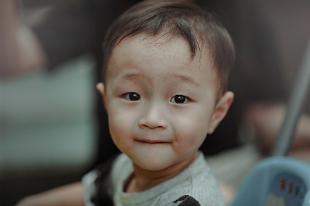 Portrait baby boy child Photo