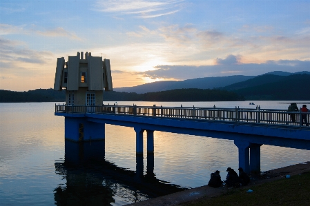 Lake mere beautiful picturesque Photo