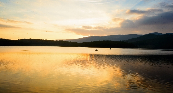 Lake mere beautiful picturesque Photo