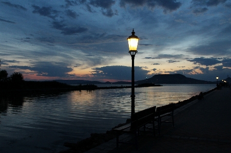 Balaton night sky lamp Photo