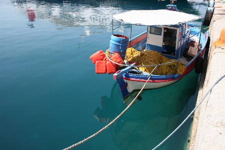 Fishing sea port water Photo