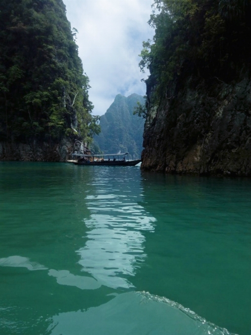 Exterior tailandia verde río